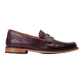 Bordo - Lifestyle - Base London Mens Garfield Leather Penny Loafers