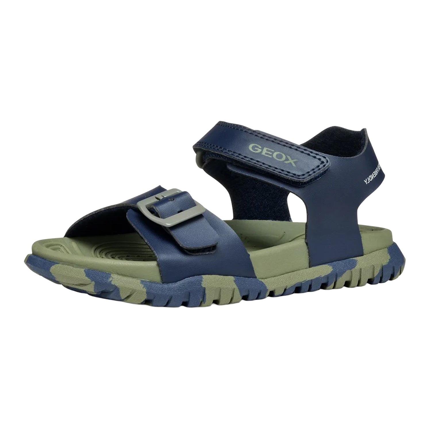 Navy-Military - Side - Geox Boys fusbetto Sandals