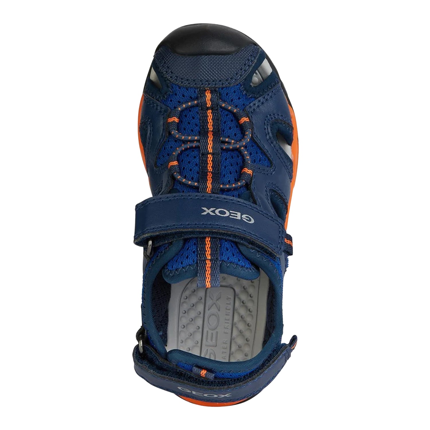 Royal Blue-Orange - Lifestyle - Geox Boys Borealis Sandals
