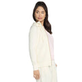 Off White - Side - Skechers Womens-Ladies Skechluxe Elevate Hooded Jacket