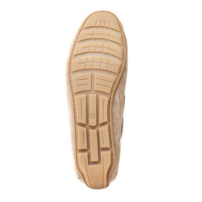 Sand - Lifestyle - Base London Mens Brooks Driver Suede Boat Shoes
