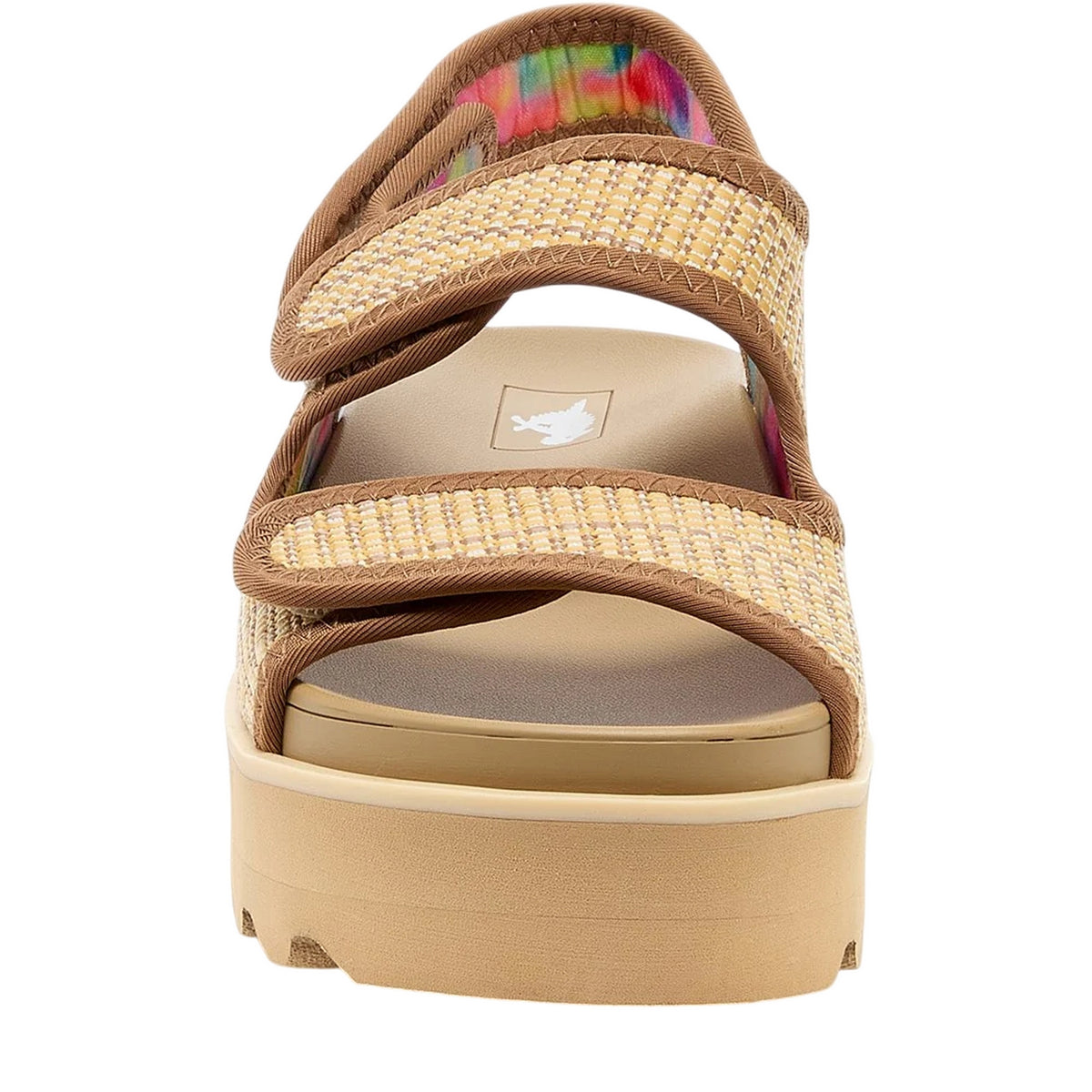 Natural - Close up - Rocket Dog Womens-Ladies Balmy Raffia Sandals