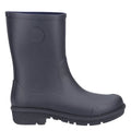 Midnight Navy - Side - FitFlop Womens-Ladies Wonderwelly Short Wellington Boots