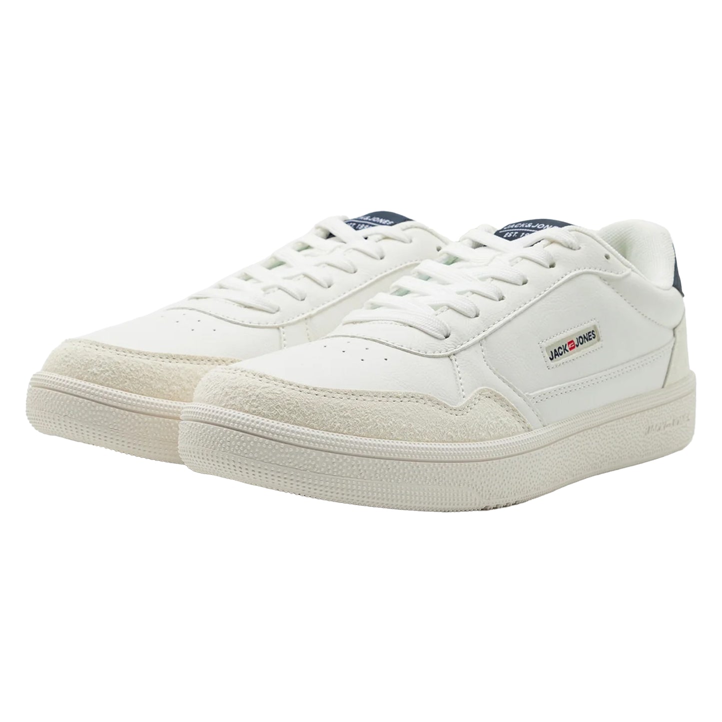 White-Navy Blazer - Front - Jack And Jones Mens Bounce Trainers