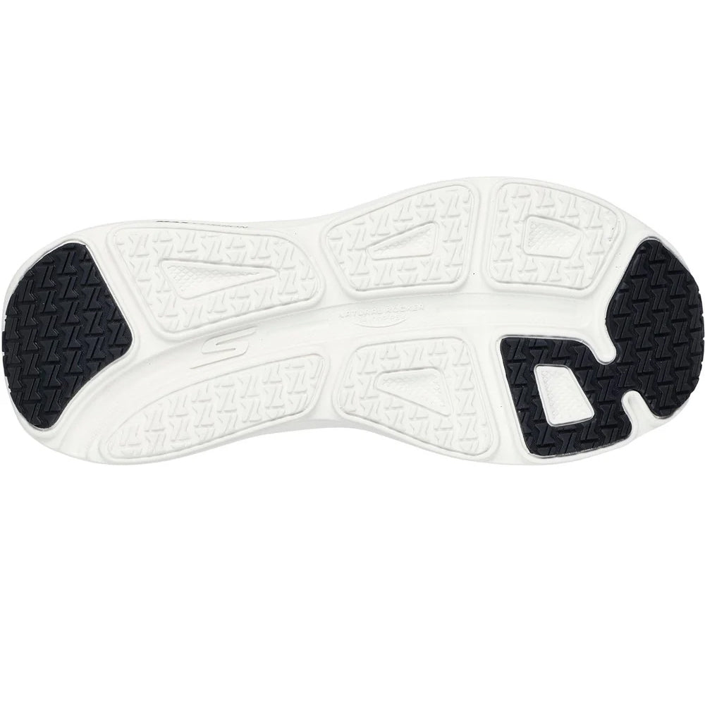 Taupe-Black - Back - Skechers Mens Cushioned Trainers