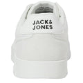 White-Silver - Back - Jack And Jones Mens Ealing Trainers