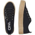 Black - Side - Only Womens-Ladies Onlida 1 Trainers