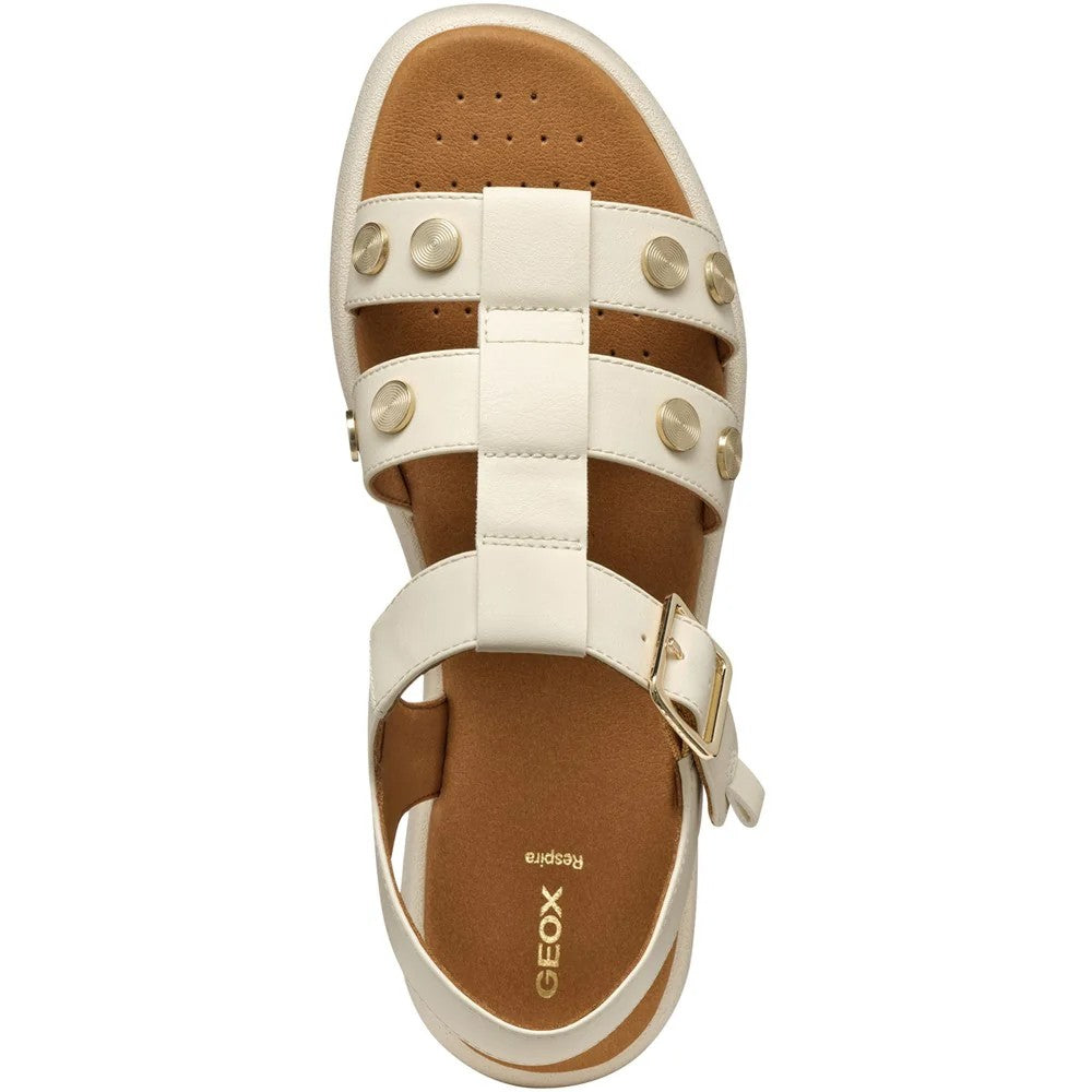 Papyrus - Pack Shot - Geox Womens-Ladies D Camalei Sandals