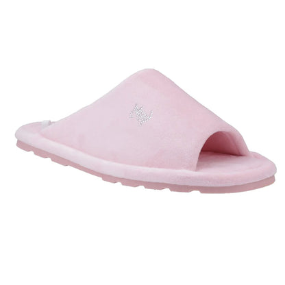 Almond Blossom - Front - Juicy Couture Womens-Ladies Vivien Padded Slippers