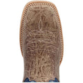 Buffalo Tan-Fog - Close up - Durango Mens Rebel Pro Lite Full Grain Leather Cowboy Boots