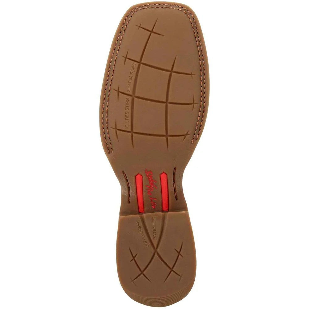 Buffalo Tan-Fog - Side - Durango Mens Rebel Pro Lite Full Grain Leather Cowboy Boots