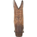 Distressed Sunset Brown - Back - Durango Mens Rebel Frontier Full Grain Leather Cowboy Boots