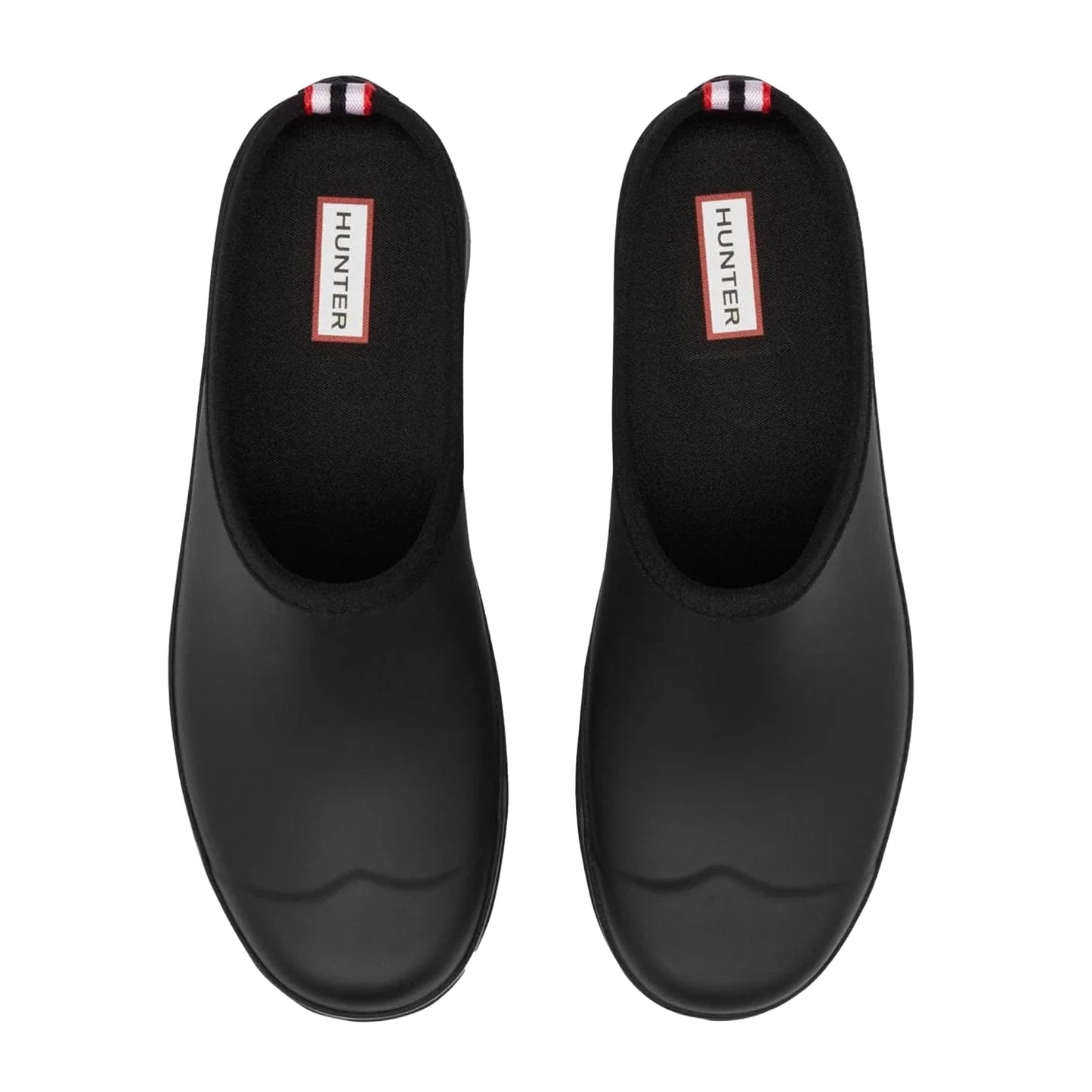 Black - Front - Hunter Mens Original Play Clogs