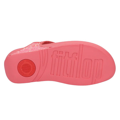 Rosy Coral - Lifestyle - FitFlop Womens-Ladies Lulu Glitter Flip Flops