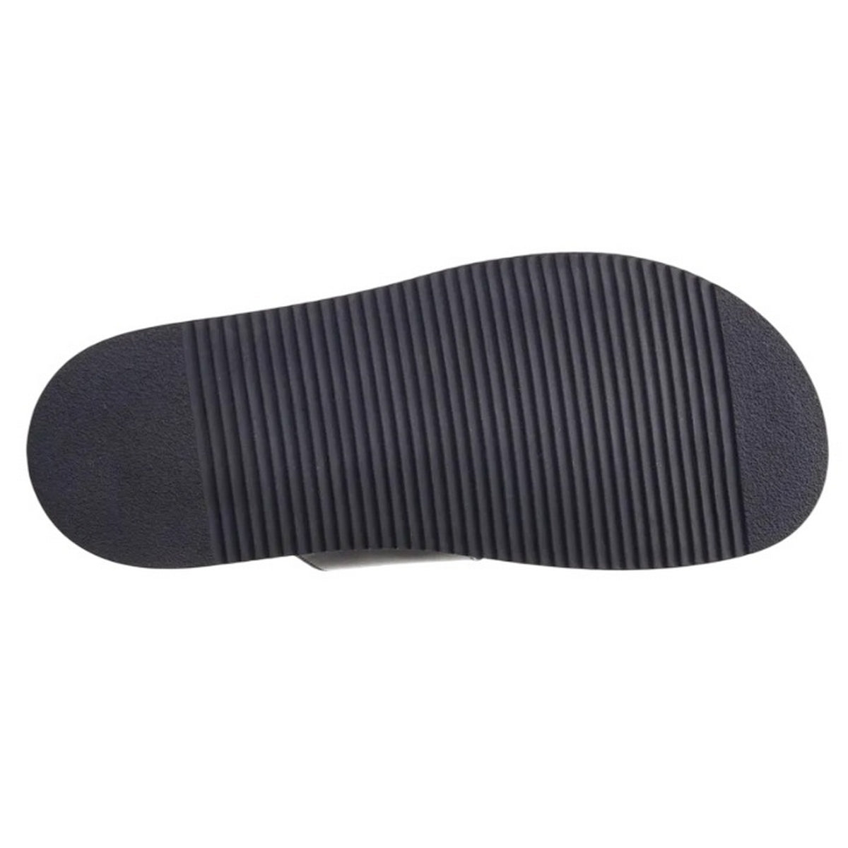 Black - Side - Base London Mens Maven Leather Sandals