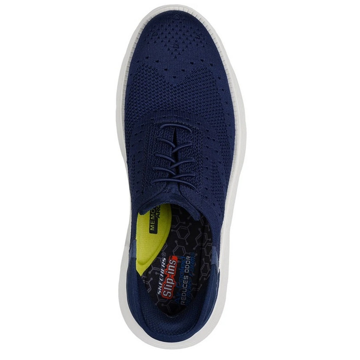 Navy - Back - Skechers Mens Garza Palma Trainers