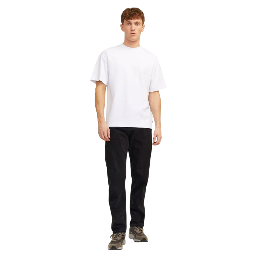 Black Denim - Side - Jack And Jones Mens Chris Original Trousers