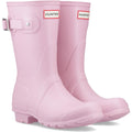 Pink Nectar - Front - Hunter Unisex Adult Original Short Wellington Boots