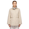Brown Rice - Front - Geox Womens-Ladies Claudin Jacket