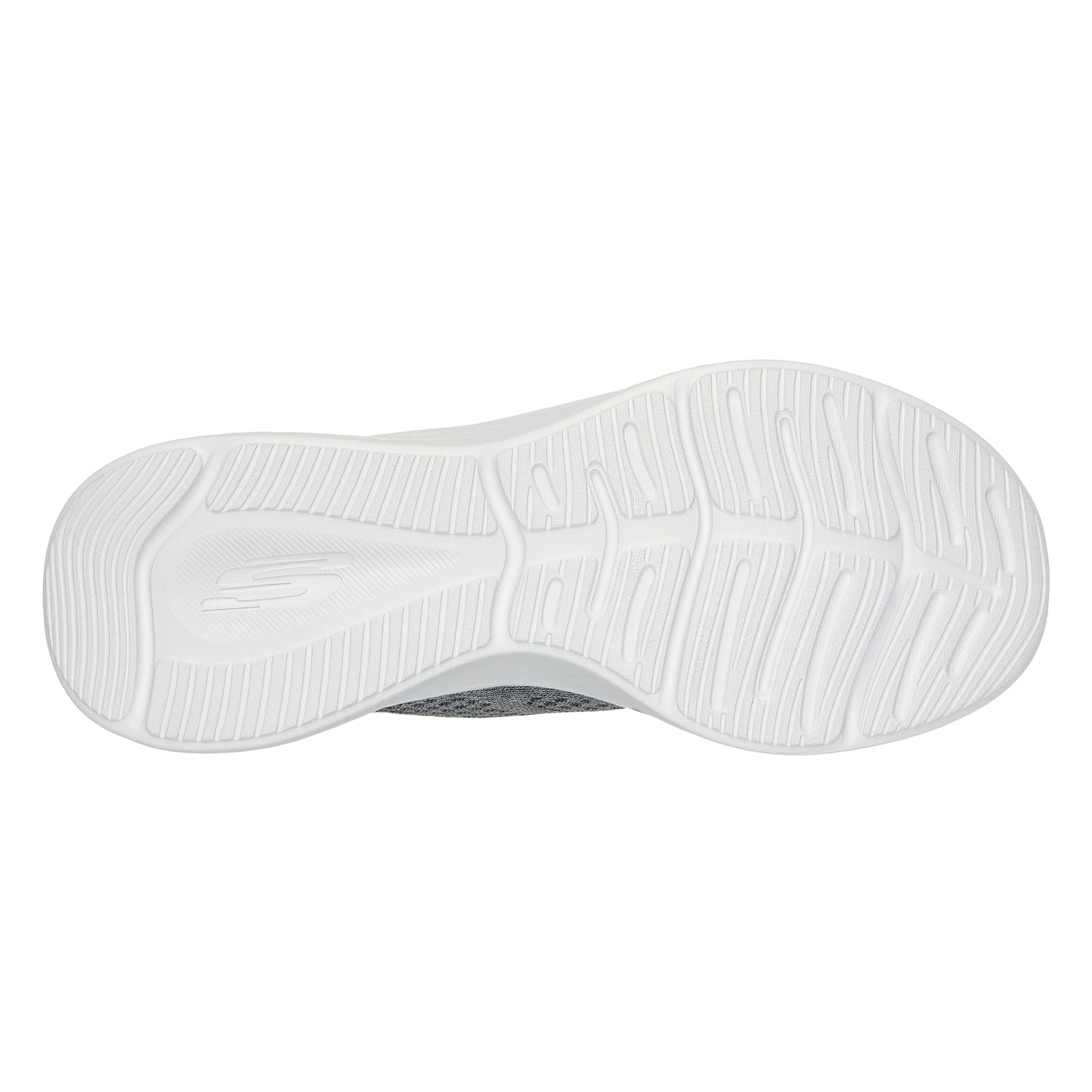 Grey - Pack Shot - Skechers Womens-Ladies Skech-Lite Pro Natural Trainers