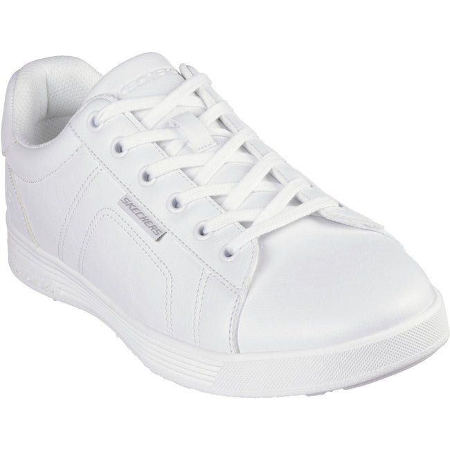 White - Front - Skechers Mens Cavell Hensley Trainers