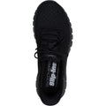 Black - Pack Shot - Skechers Womens-Ladies First Blush Slip-In Trainers