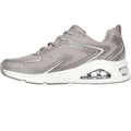 Taupe - Lifestyle - Skechers Womens-Ladies Tres Air Uno Glitter Trainers