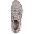 Taupe - Pack Shot - Skechers Womens-Ladies Tres Air Uno Glitter Trainers