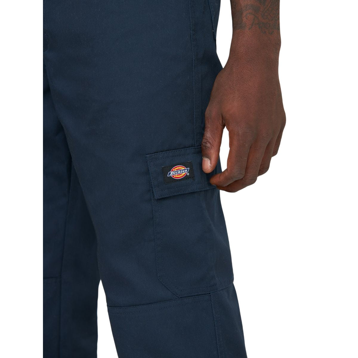 Dark Navy - Side - Dickies Mens Everyday Trousers
