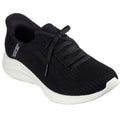 Black - Front - Skechers Womens-Ladies Ultra Flex 3.0 Brilliant Path Slip-In Trainers