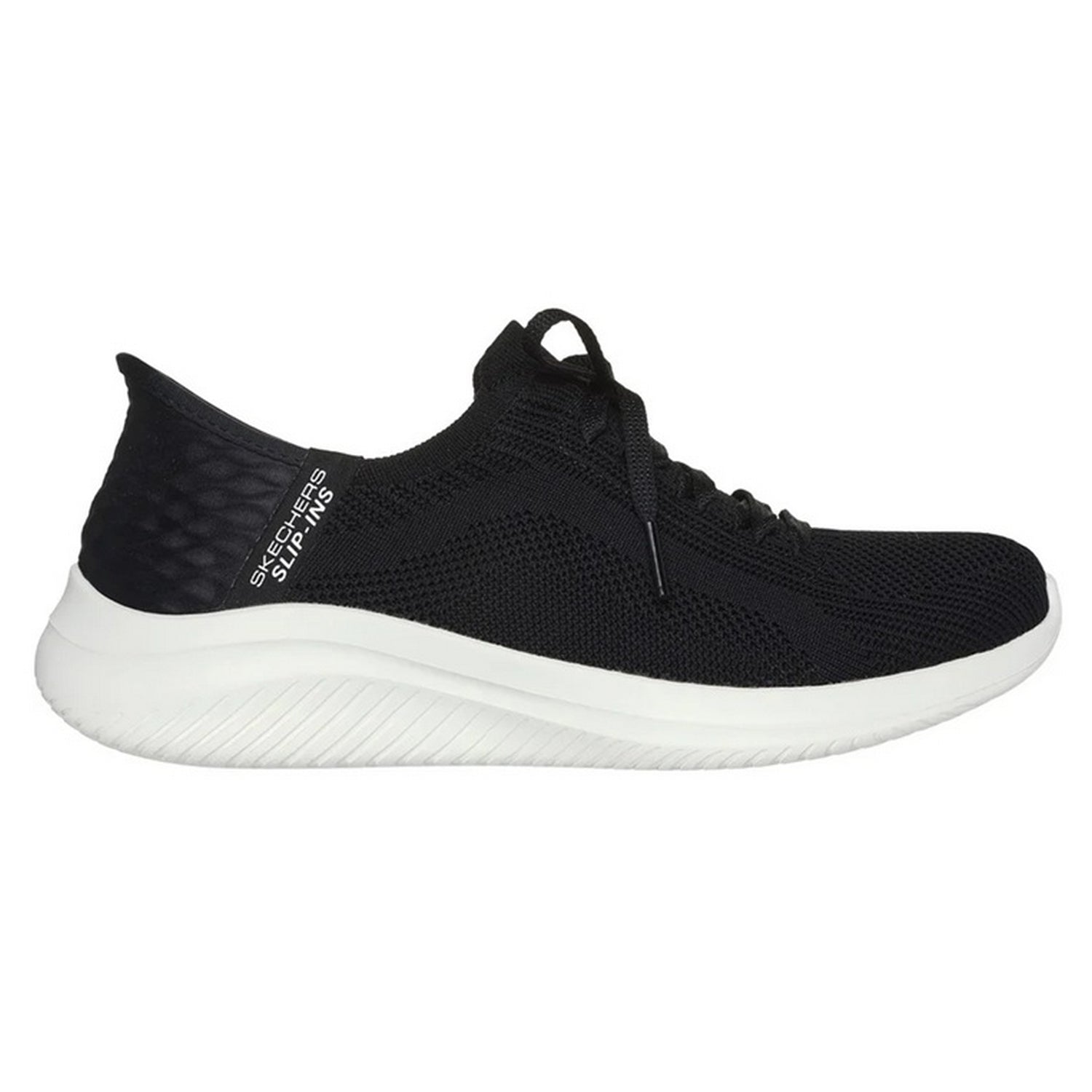 Black - Lifestyle - Skechers Womens-Ladies Ultra Flex 3.0 Brilliant Path Slip-In Trainers