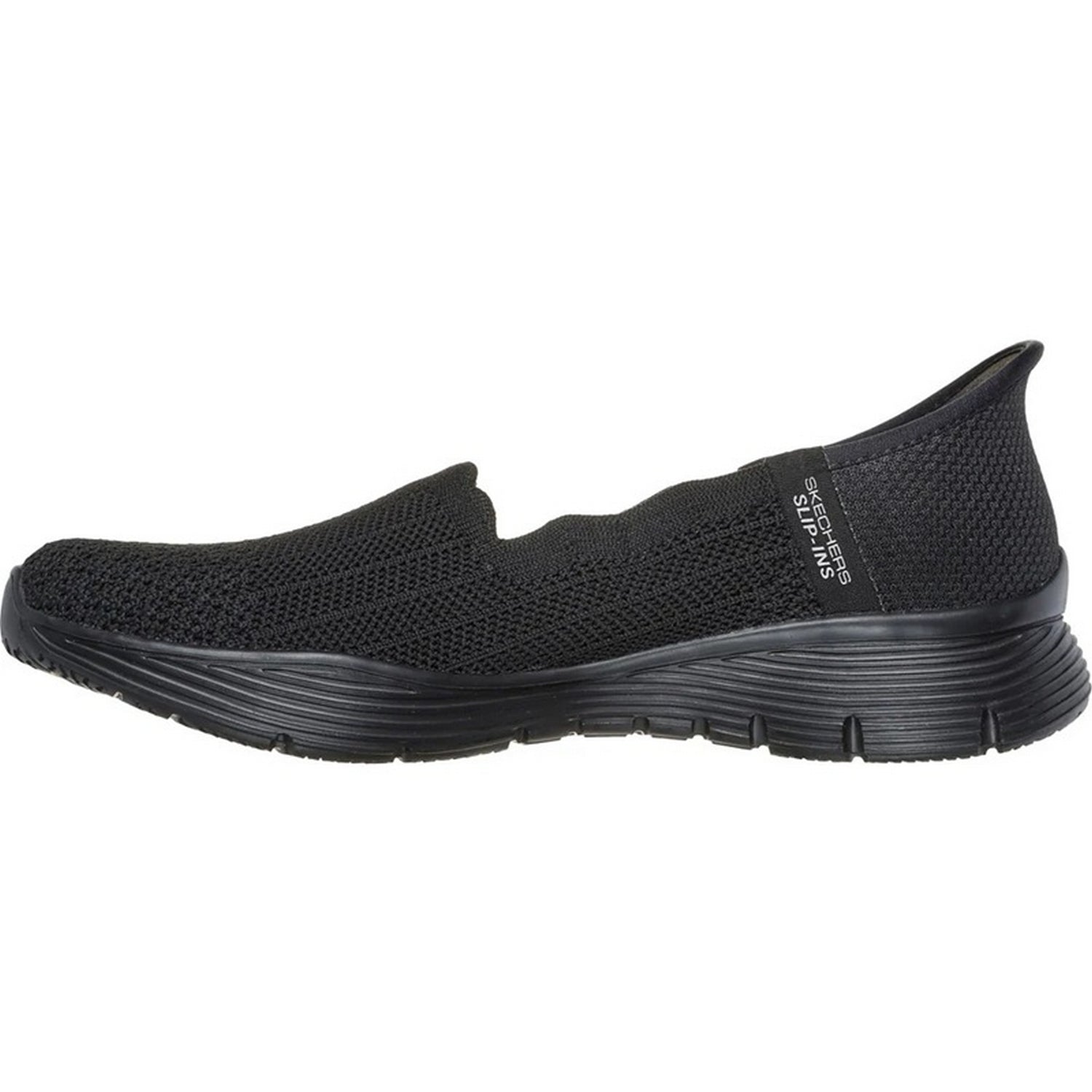 Black - Pack Shot - Skechers Womens-Ladies Seager Believe It Trainers
