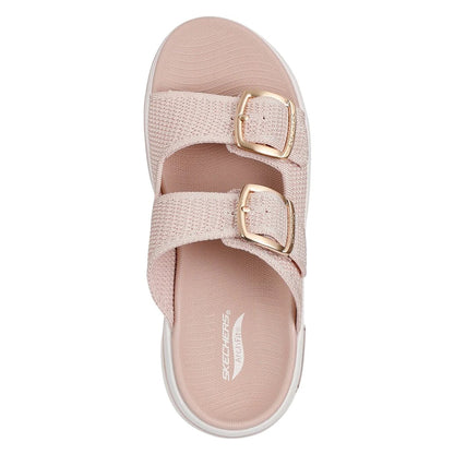 Blush - Lifestyle - Skechers Womens-Ladies Go Walk Arch Fit 2.0 Destined Sandals