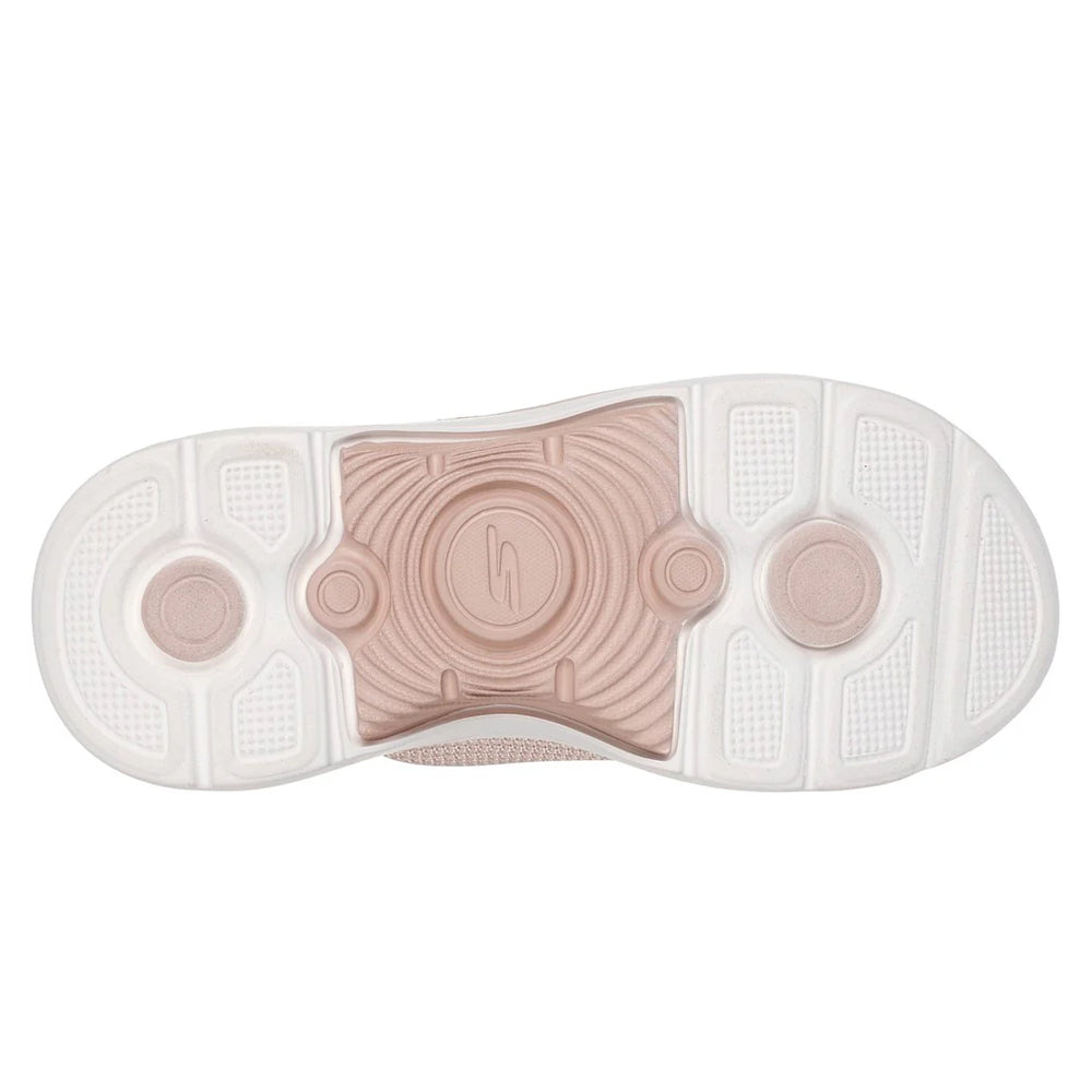 Blush - Pack Shot - Skechers Womens-Ladies Go Walk Arch Fit 2.0 Destined Sandals