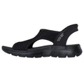 Black - Back - Skechers Womens-Ladies Summits Sweetly Evolved Slip-In Sandals