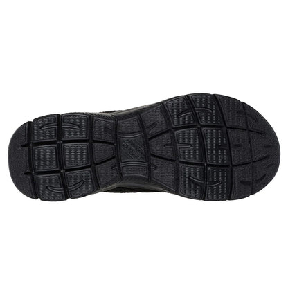 Black - Pack Shot - Skechers Womens-Ladies Summits Sweetly Evolved Slip-In Sandals