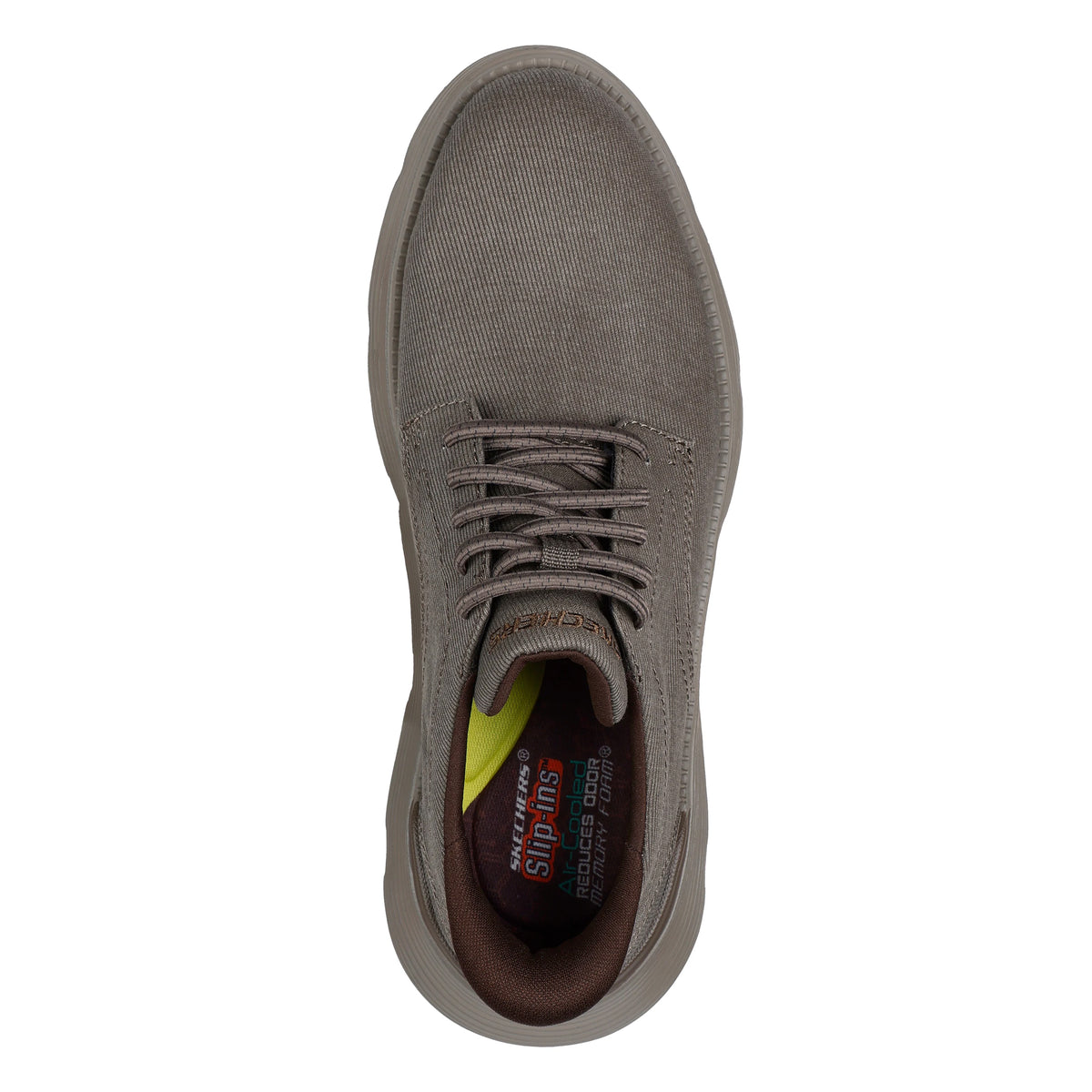 Dark Taupe - Lifestyle - Skechers Mens Garza Clive Slip-In Trainers