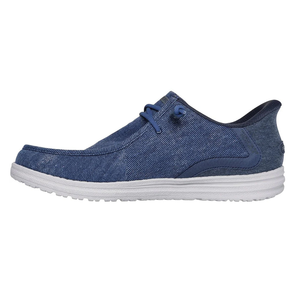 Denim - Back - Skechers Mens Melson Coronado Trainers