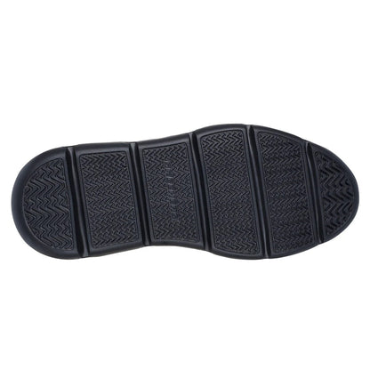 Black - Pack Shot - Skechers Mens Garza Duran Leather Trainers