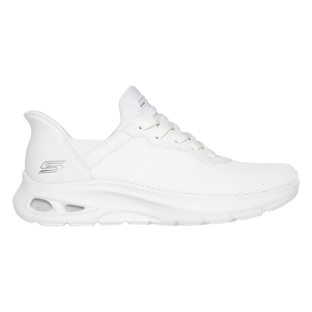 Off White - Back - Skechers Womens-Ladies Bobs Sport Unity Trainers