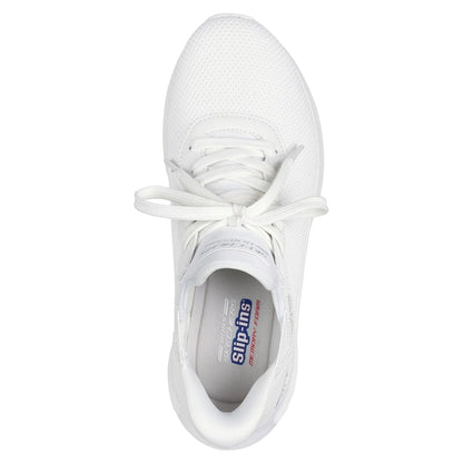 Off White - Side - Skechers Womens-Ladies Bobs Sport Unity Trainers