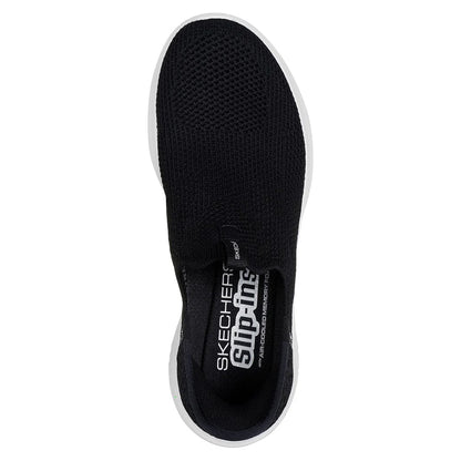 Black - Lifestyle - Skechers Womens-Ladies Ultra Flex 3.0 Easy Win Trainers
