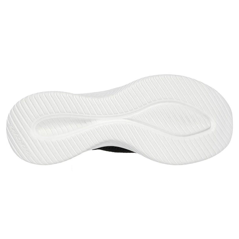 Black - Pack Shot - Skechers Womens-Ladies Ultra Flex 3.0 Easy Win Trainers