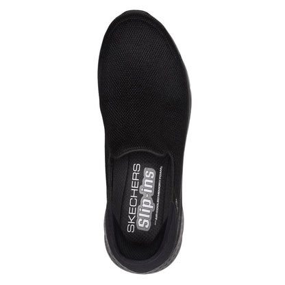 Black - Lifestyle - Skechers Mens Go Walk Flex No Hands Trainers