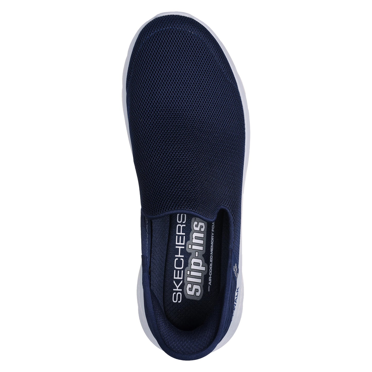 Navy - Lifestyle - Skechers Mens Go Walk Flex No Hands Trainers
