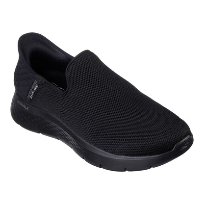 Black - Front - Skechers Mens Go Walk Flex No Hands Trainers