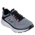 Charcoal-Black - Front - Skechers Mens Edgeride Contention Relaxed Fit Trainers