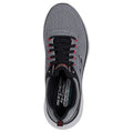 Charcoal-Black - Pack Shot - Skechers Mens Edgeride Contention Relaxed Fit Trainers