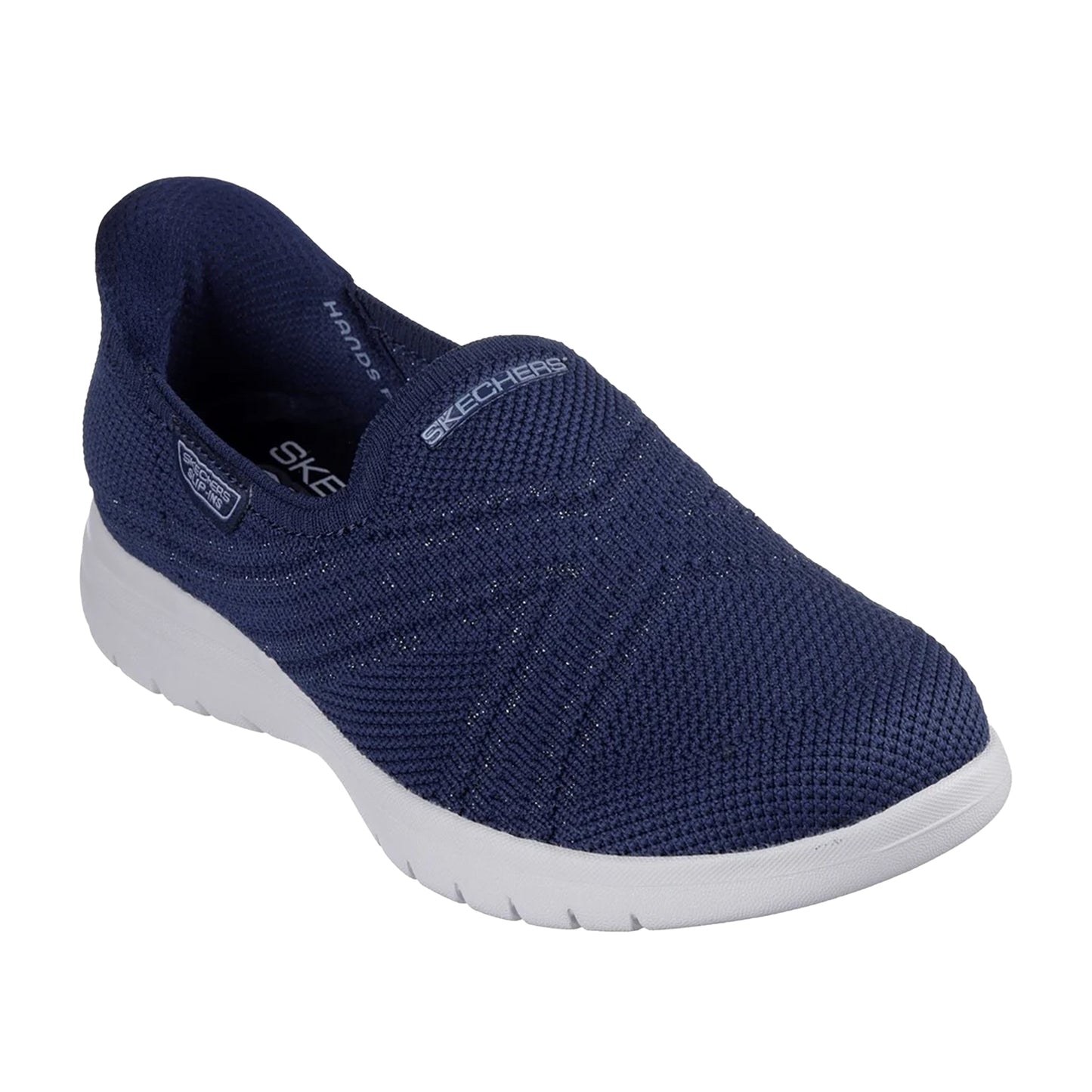 Navy - Front - Skechers Womens-Ladies On The Go Flex Excellency Slip-In Shoes