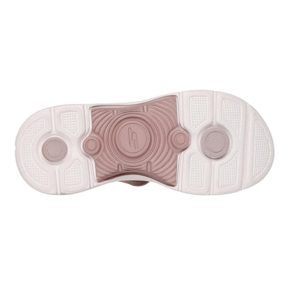 Mauve - Lifestyle - Skechers Womens-Ladies Go Walk 2.0 Arch Fit Sandals